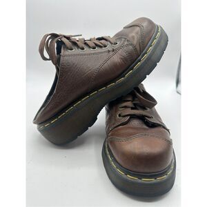 Dr Martens Doc Martens 9936 Vintage 90's brown Leather Mules Chunky made in Engl